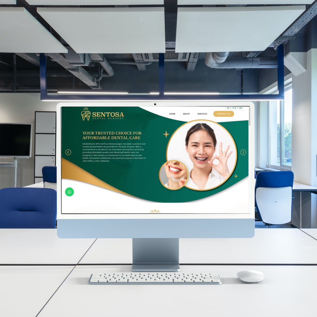 Dental Clinic Website Design + SEO Case Study for Better Buyer Enquiry | Johor