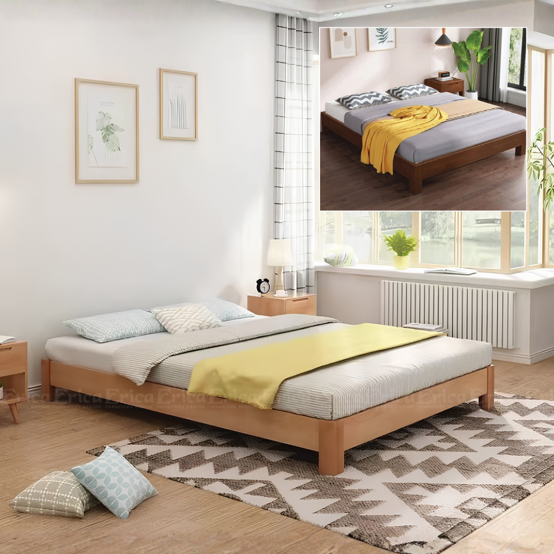 BD816 - MUJI SOLID WOOD BED