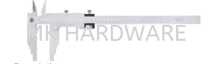 WORKSHOP VERNIER CALIPER 213-8456