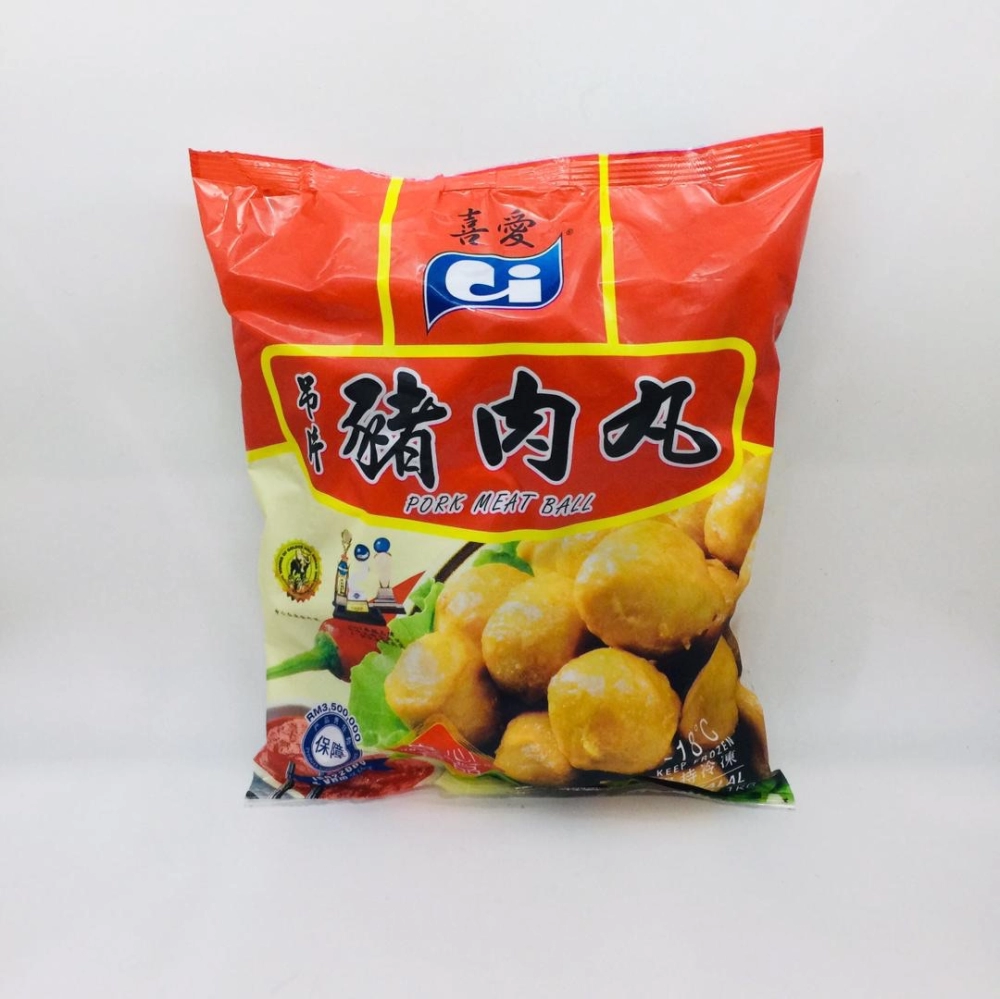 CI Pork Meat Ball(large)喜愛掉片豬肉丸(大粒)C55 1kg