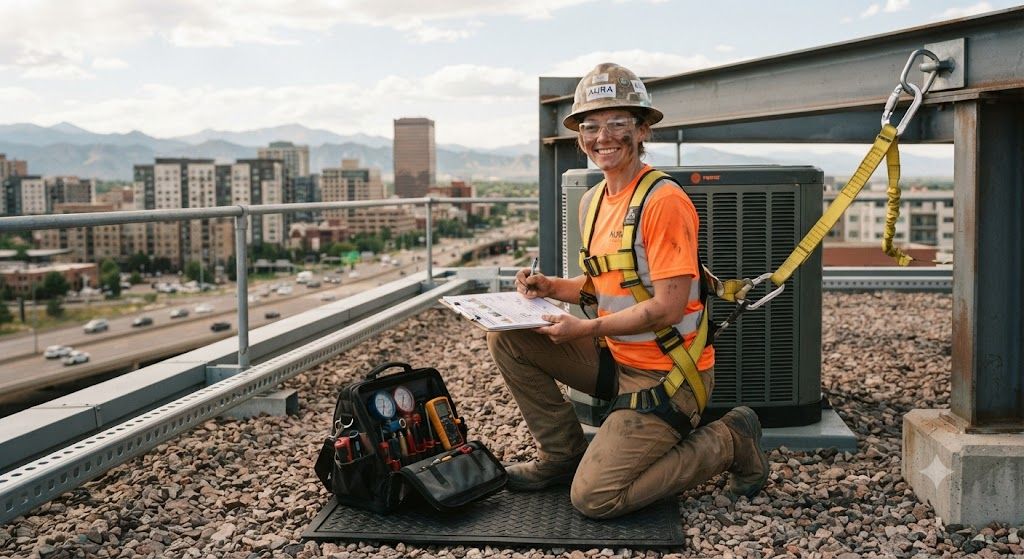 aircon contractor maintenance height safety requirements