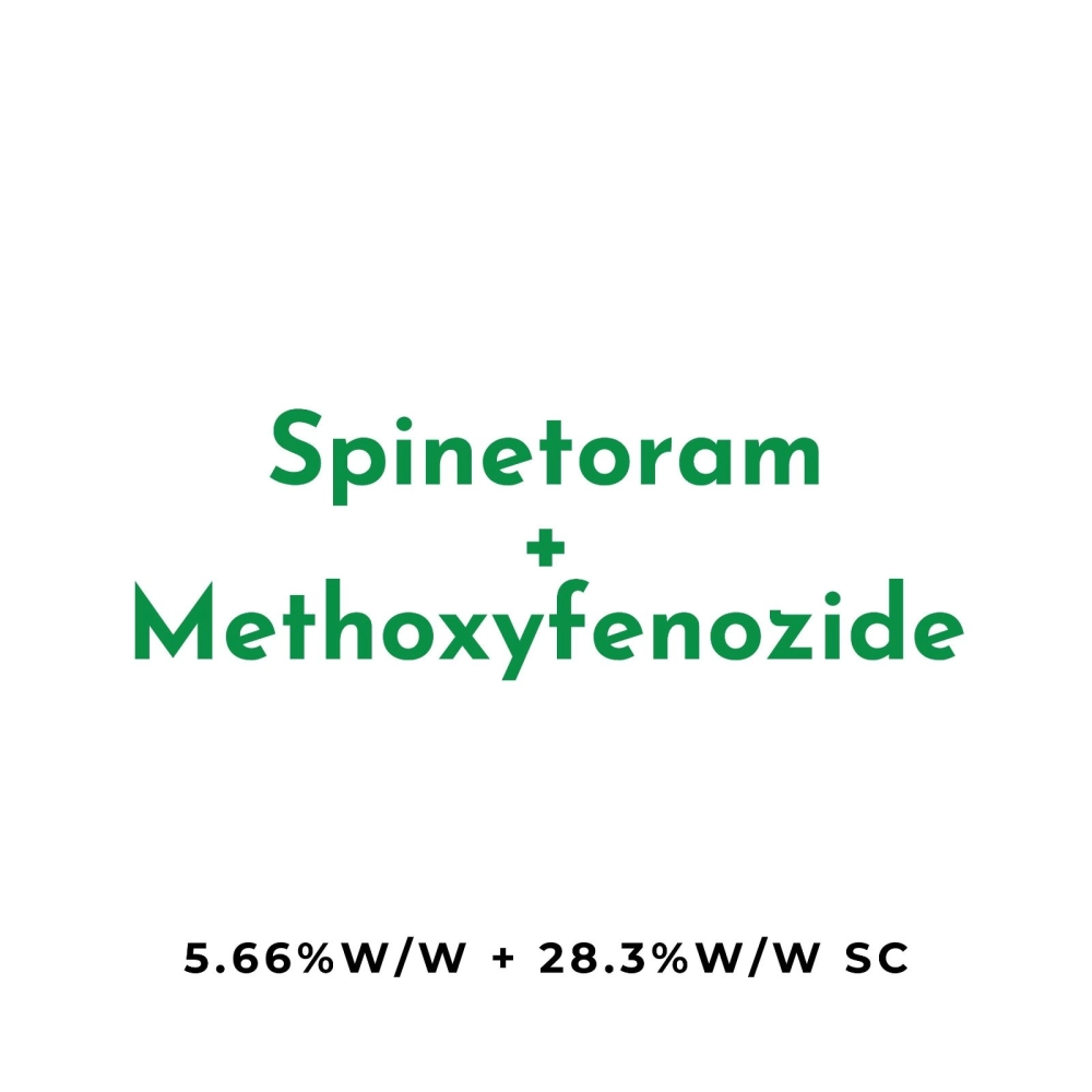 Spinetoram 5.66% w/w + Methoxyfenozide 28.3% w/w SC