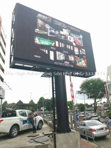 RGB FULL COLOUR LED SCREEN DISPLAY (UNIPOLE/ BILLBOARD/ HALL)