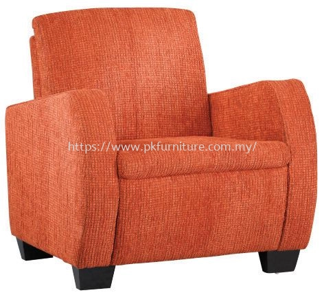 Fabric Office Sofa - FOS-005-1S-L1 - Simple 2 - 1 Seater Sofa