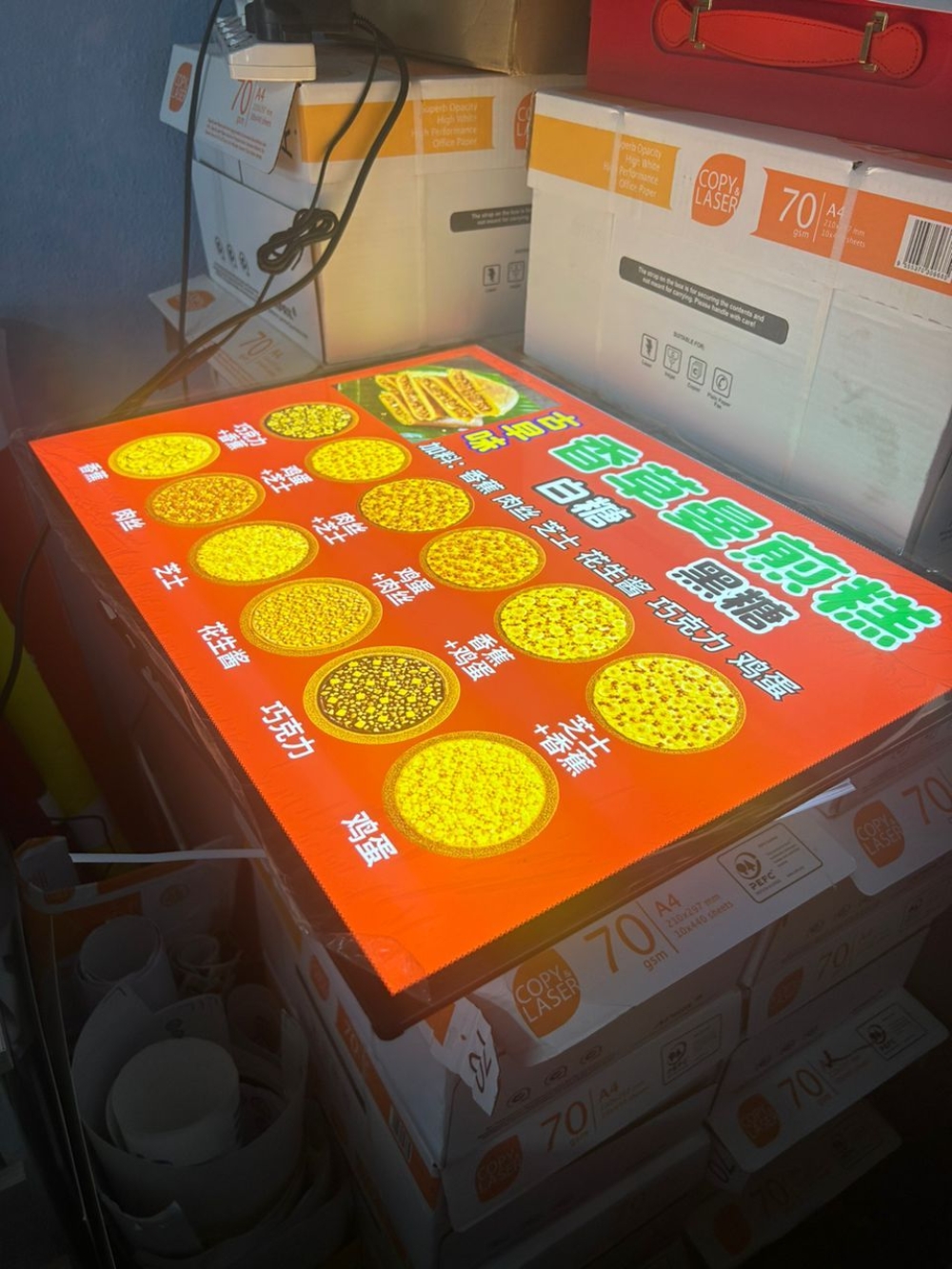 Backlit Film Led Slim Lightbox