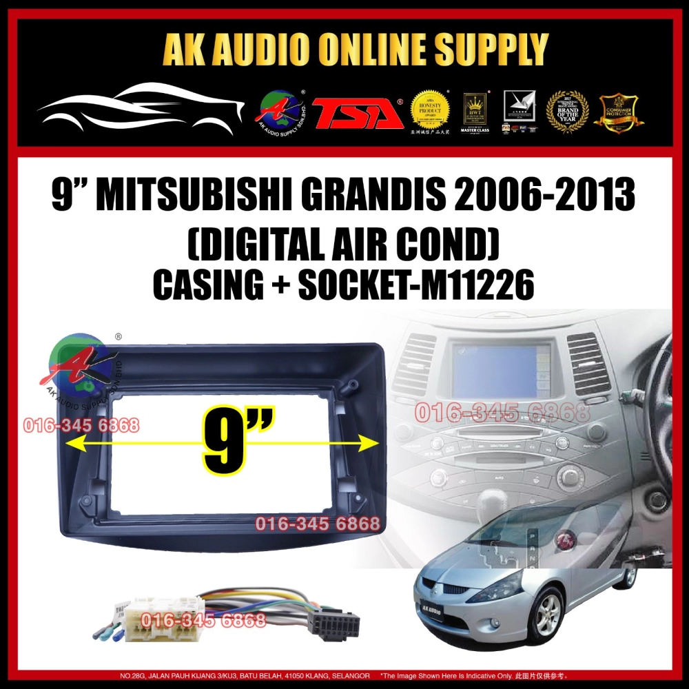 🎁Free AHD Camera🎁 8Ram + 128GB DSP 4G◾TSA Mitsubishi Grandis 2006 - 2013 Digital A/C Android 9'' TS10 Car Player Monitor