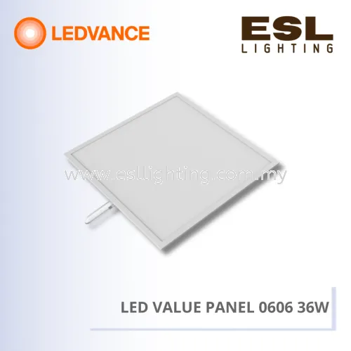 LEDVANCE LED VALUE PANEL - Backlit 0606 36W 600x600mm 4058075755024 4058075755048 4058075755062