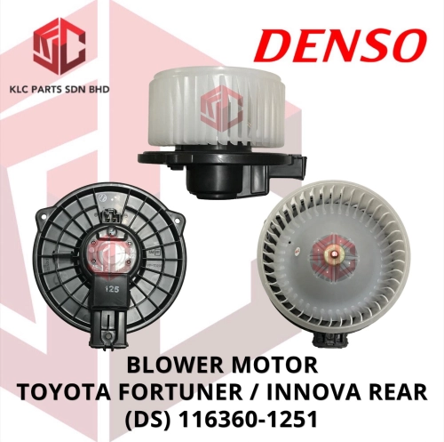 BLOWER MOTOR TOYOTA FORTUNER / INNOVA / ALPHARD 2003 (REAR) W/WHEEL (DS) 116360-1251