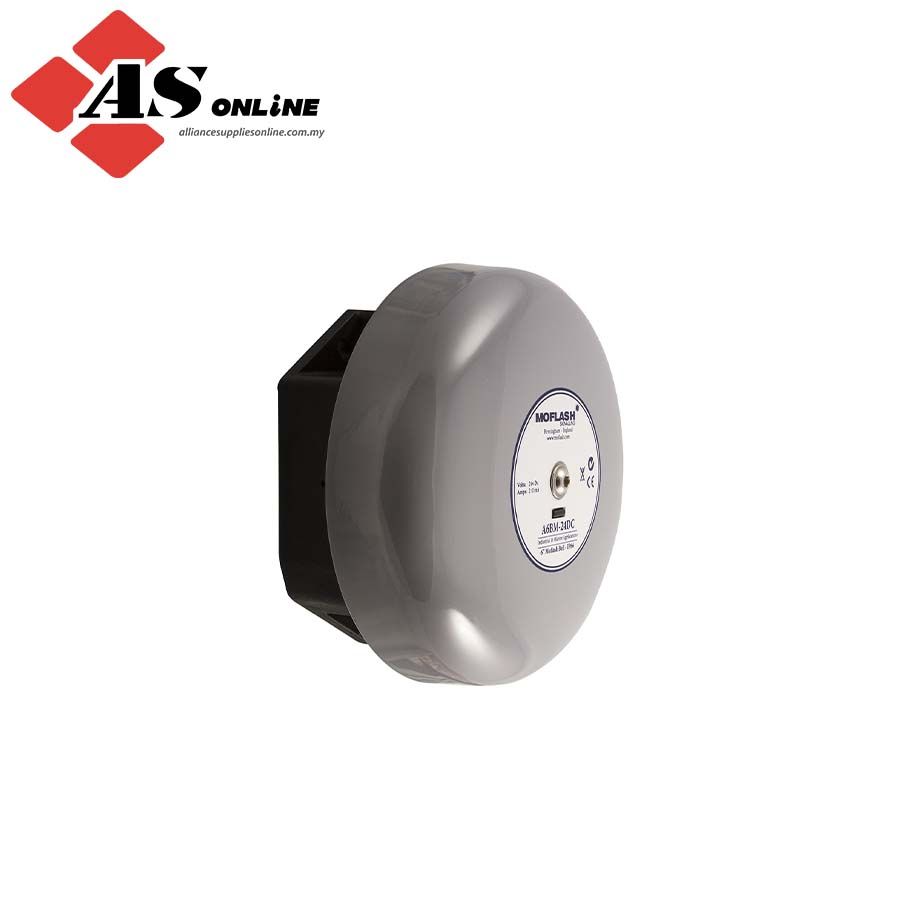MOFLASH A6BM Series Siren Surface, IP66, AC 230V, 1-Tone 106 dB @ 1m / Model: ASRCA6BM-230AC / A6BM-230AC