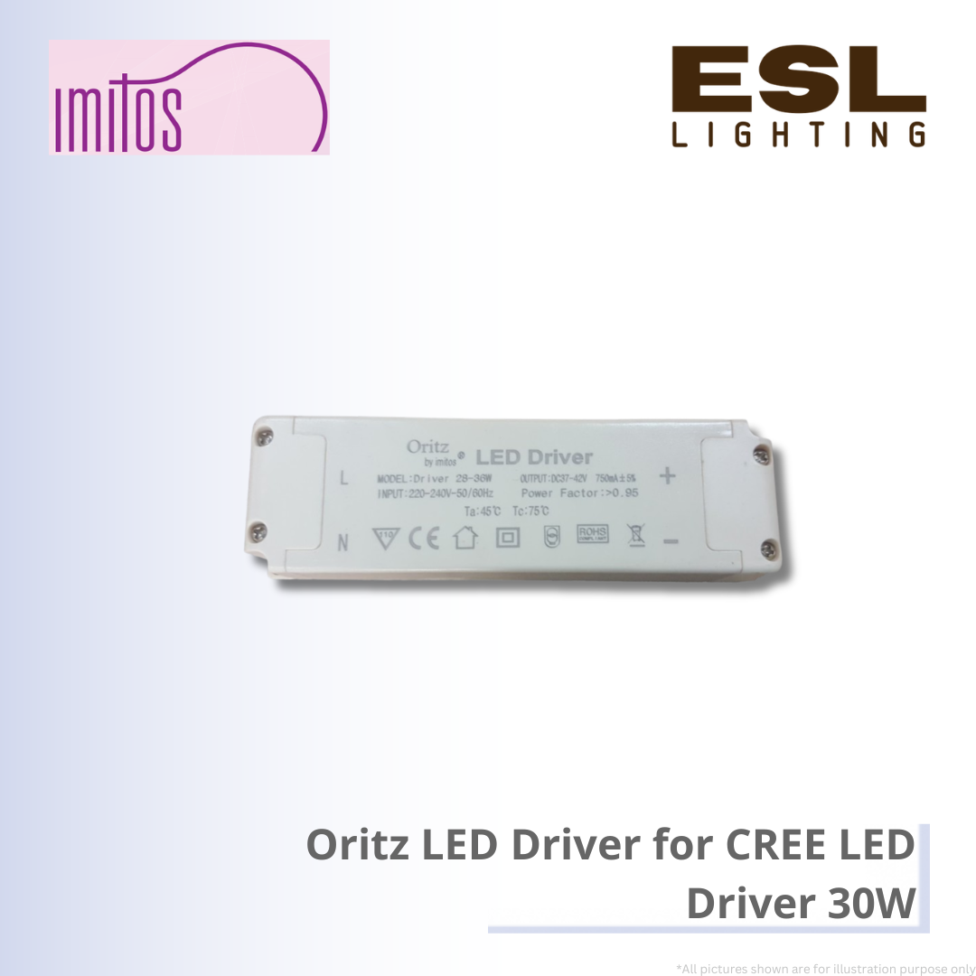 IMITOS Oritz LED Driver for CREE LED - Driver 30W