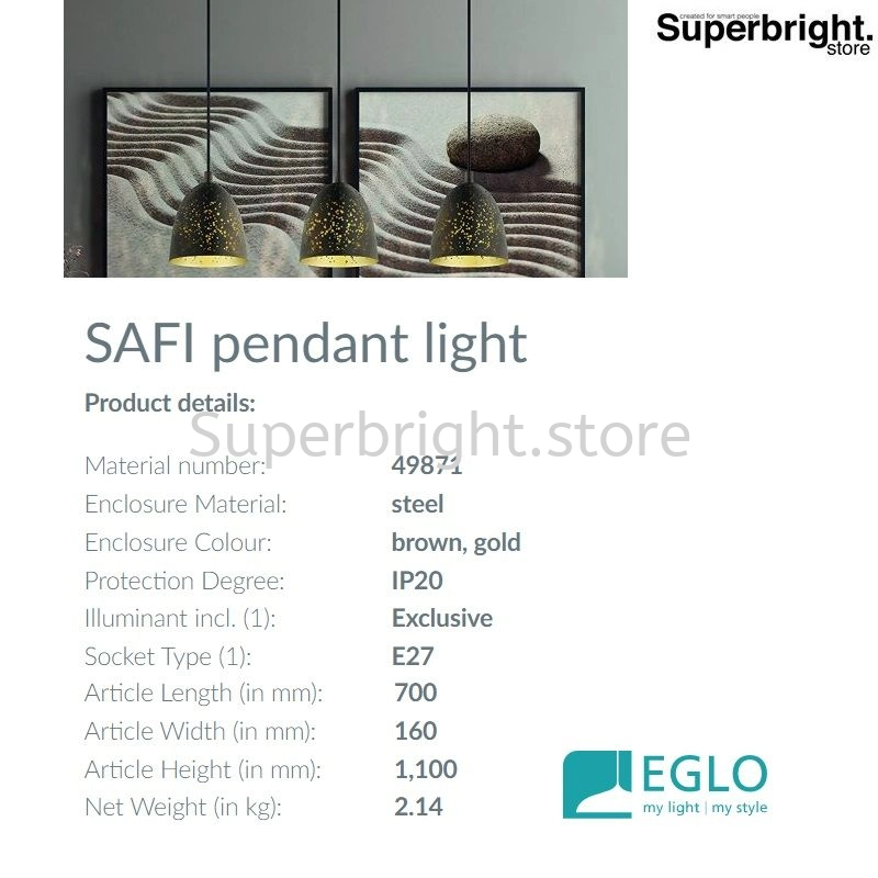 EG49871 Pendant Light