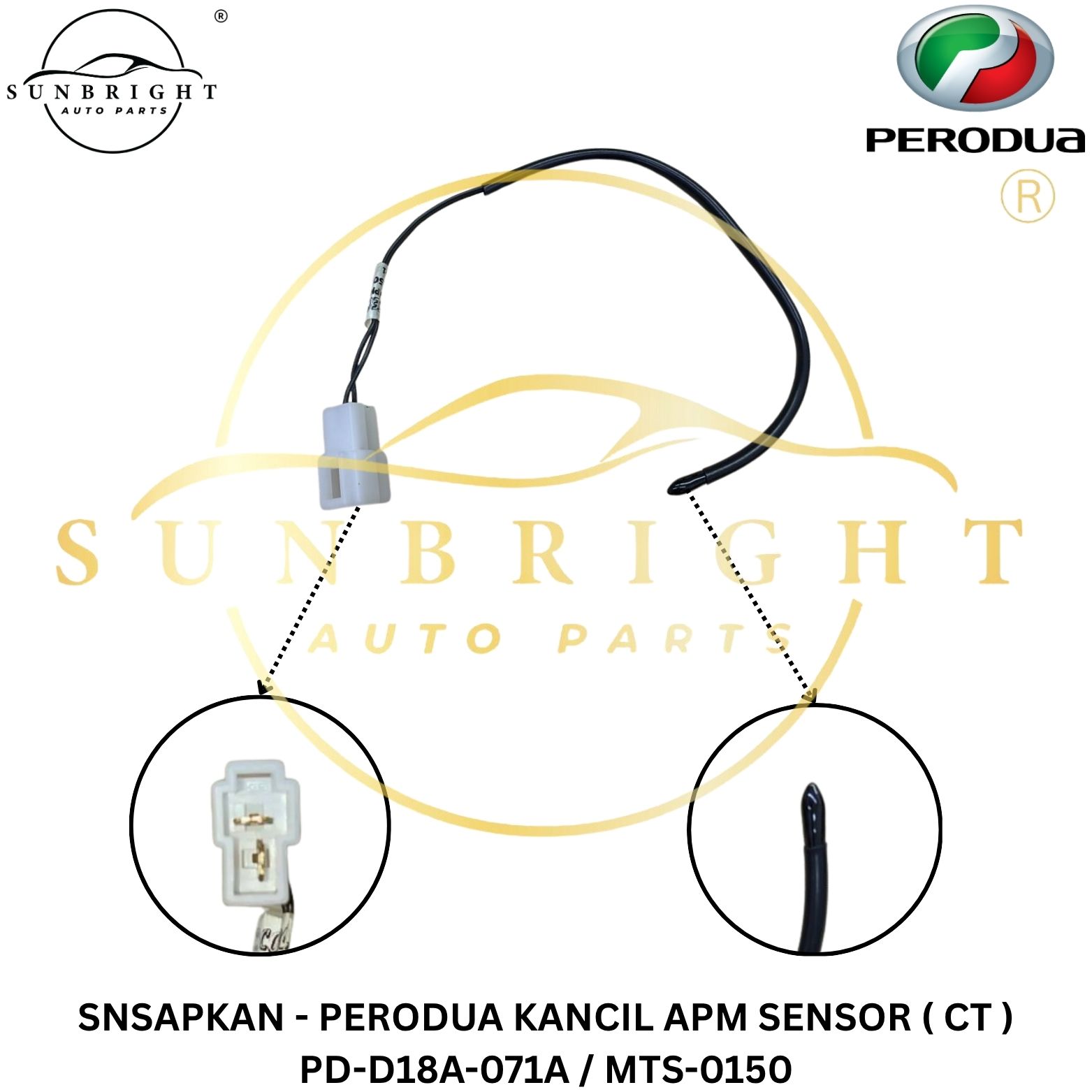 SNSAPKAN - PERODUA KANCIL APM SENSOR ( CT ) PD-D18A-071A / MTS-0150