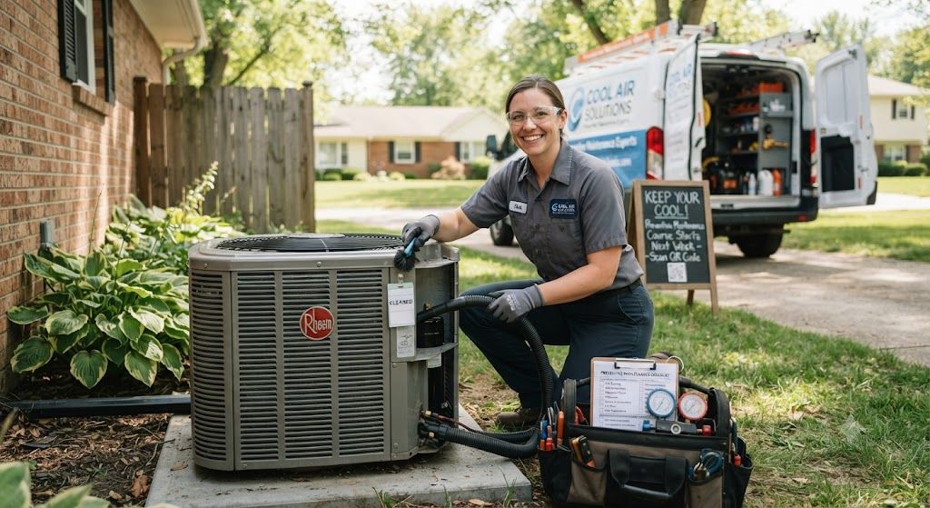 Preventive maintenance for air conditioners