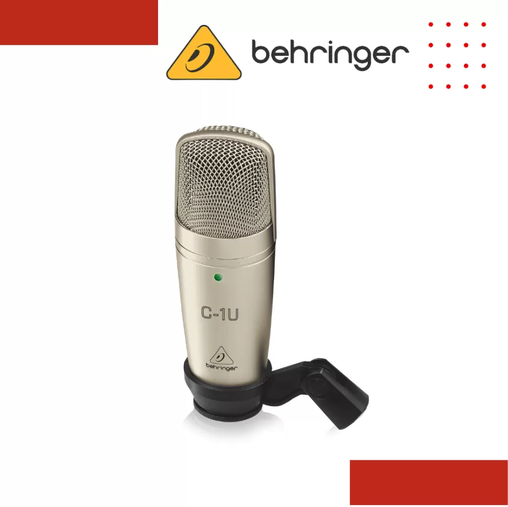 Behringer C-1U Studio Condenser USB Microphone