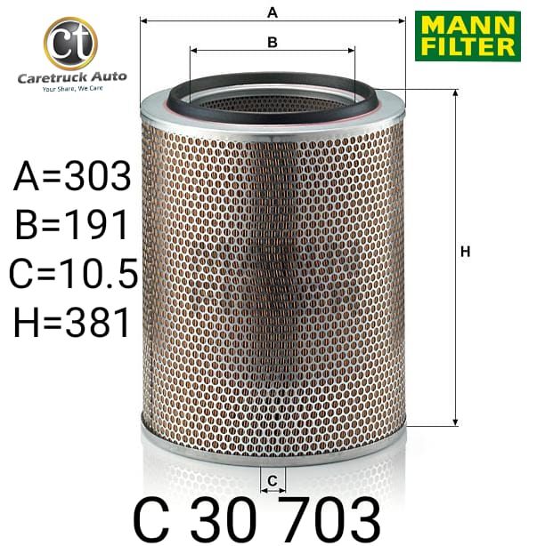 SCANIA 113 AIR FILTER, C 30 703