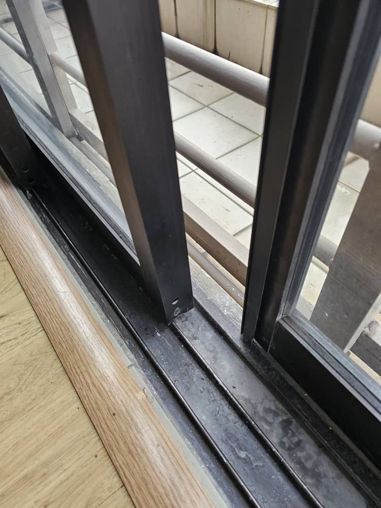 Sliding Door Repair - Rollers Off Track