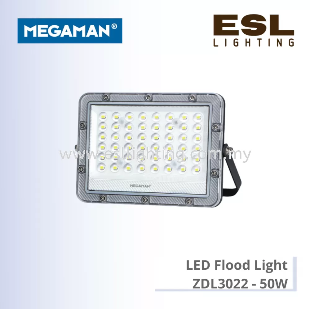MEGAMAN LED FLOOD LIGHT ZDL3022 50W IP65 SIRIM