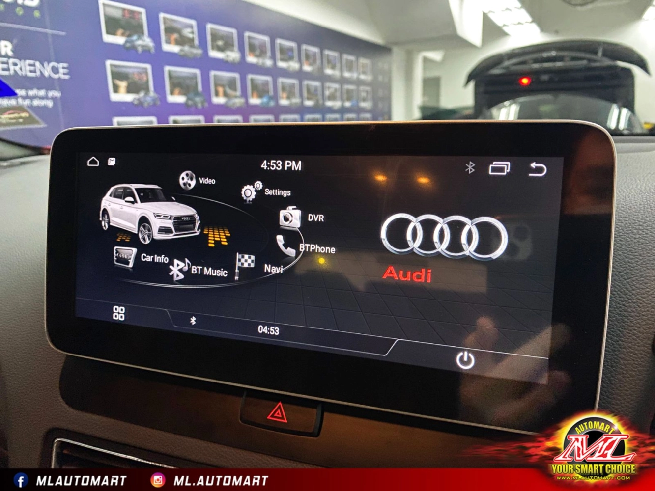 Audi Q5 8R Android Monitor