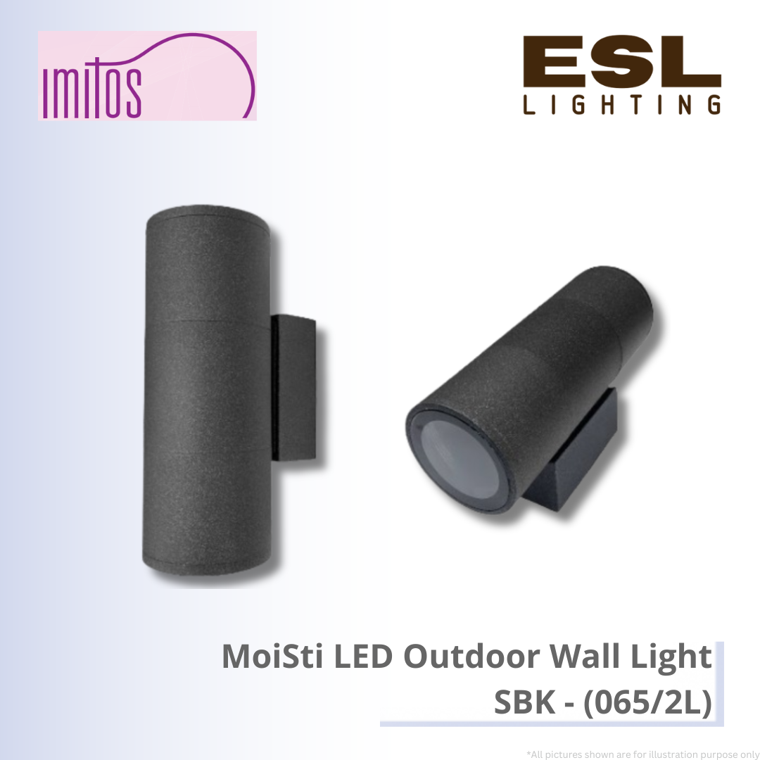 IMITOS MoiSti LED Outdoor Wall Light SBK - 065/2L