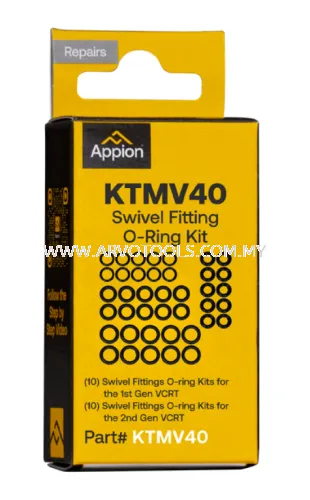 APPION KTMV40 VALVE CORE REMOVAL TOOL O-RING KIT