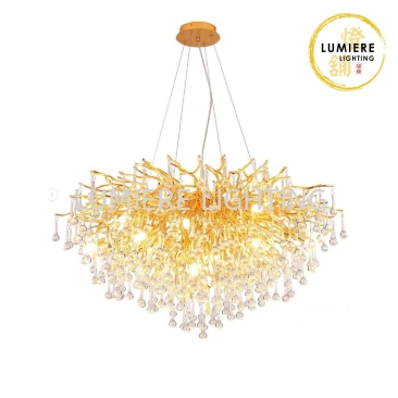 Post Modern Nordic Luxury Water Droplets Pendant Light