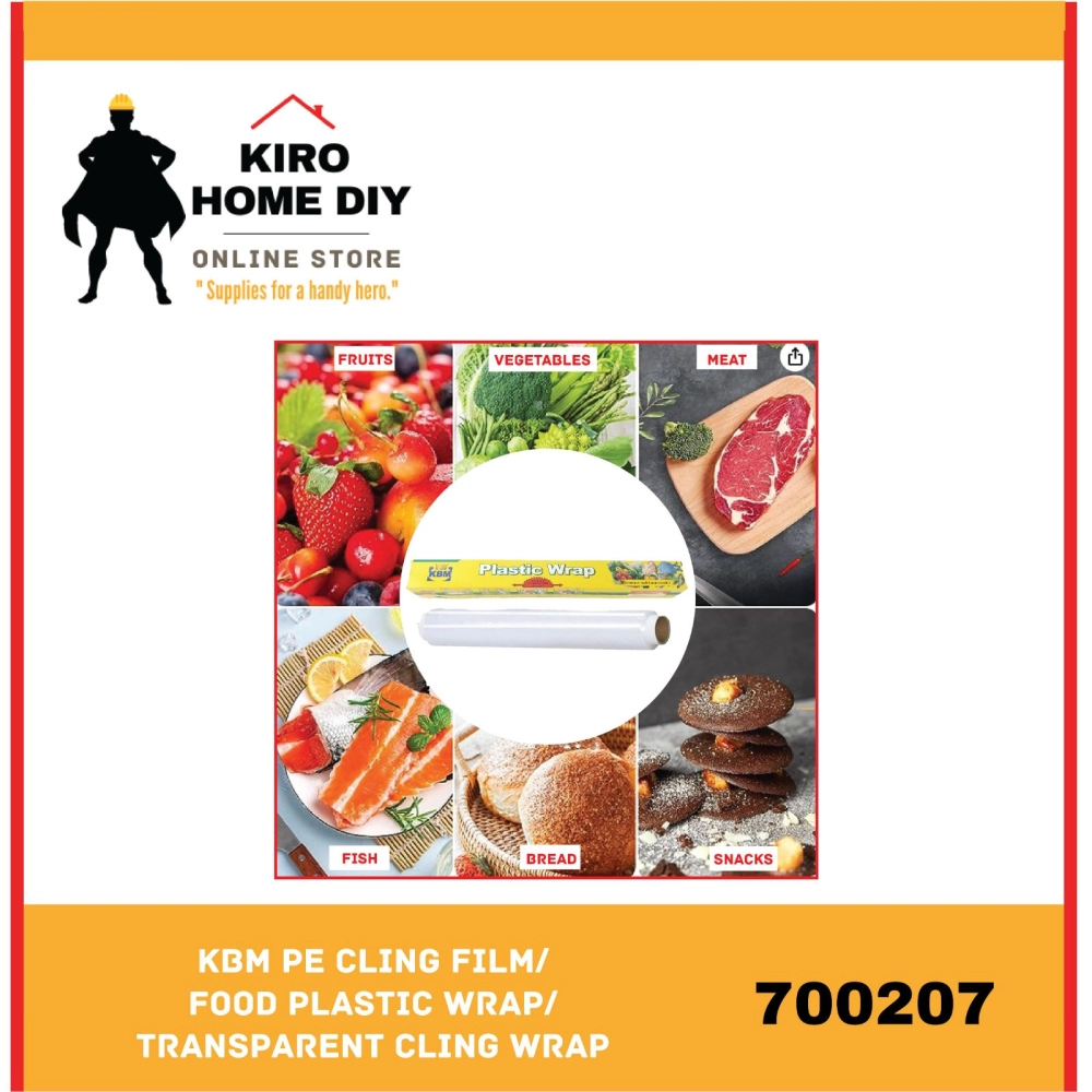 KBM High Quality PE  Food Wrapping Cling Film/ Food Plastic Wrap/ Transparent Cling Wrap - 700207