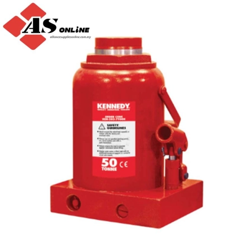 KENNEDY 50-Tonne 370mm Maximum Height Bottle Jack / Model: KEN5037900K