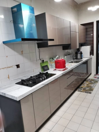 Kabinet Dapur Kaca 4G