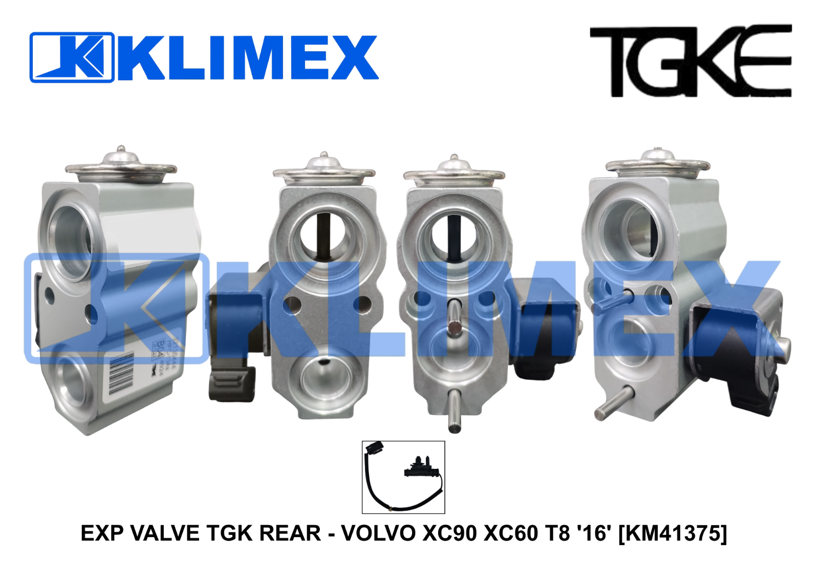 EXP VALVE TGK REAR - VOLVO XC90 XC60 T8 '16' [KM41375]
