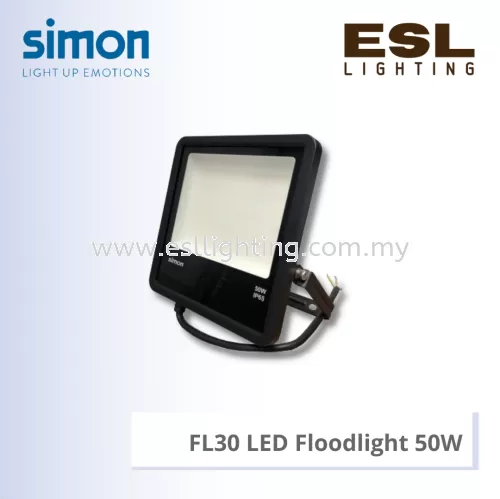 SIMON FL30 LED Floodlight 50W - L05E0-0080 / L05E0-0081 / L05E0-0082