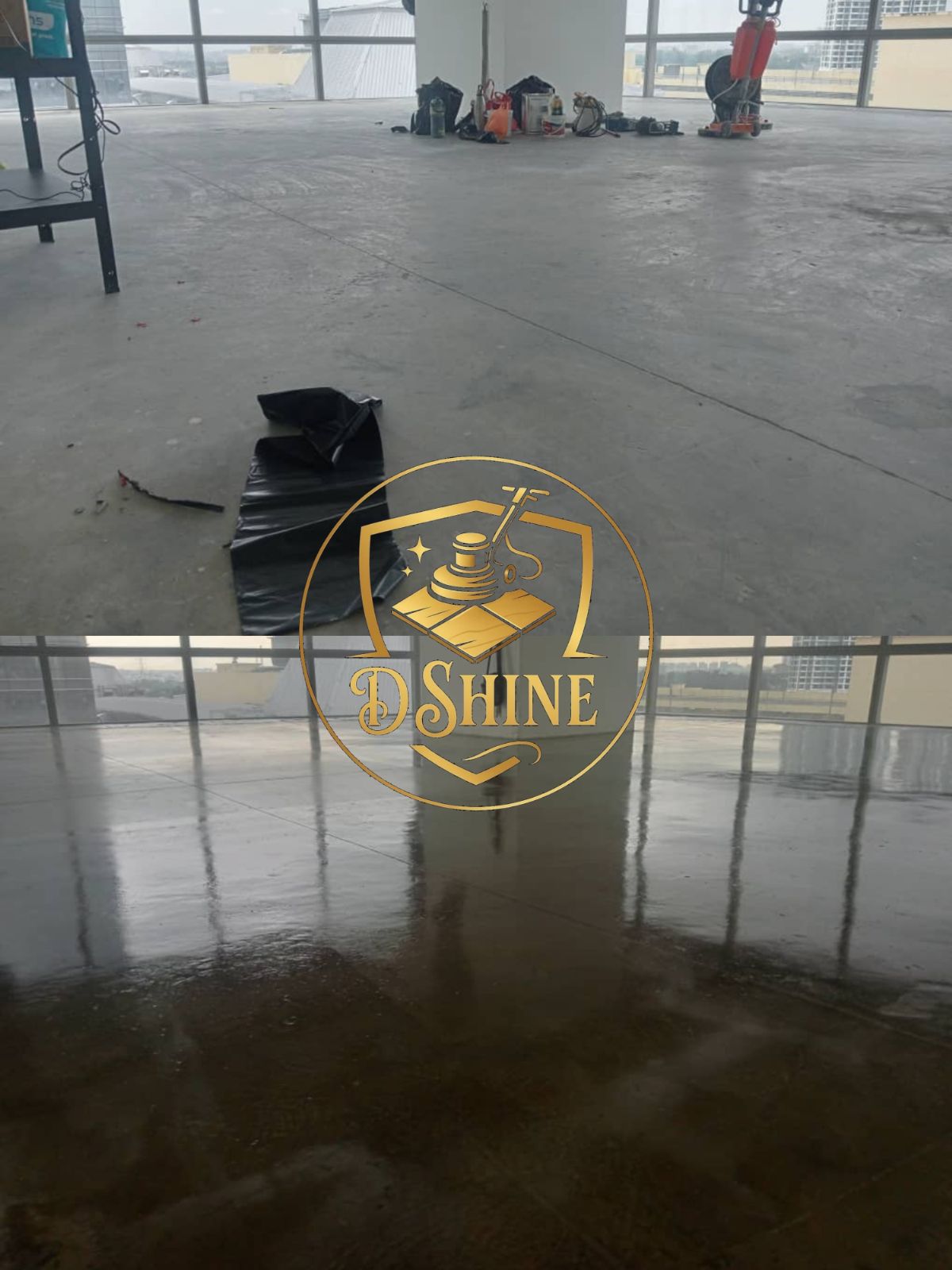 Cement Floor Polishing