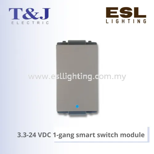 T&J DECO SERIES 3.3-24 VDC 1-gang smart switch module - W4211QL-bbbb / W4211QL-bbbb-SBL / W4211QL-bbbb-ST / W4211QL-bbbb-MSB / W4211QL-bbbb-MSL