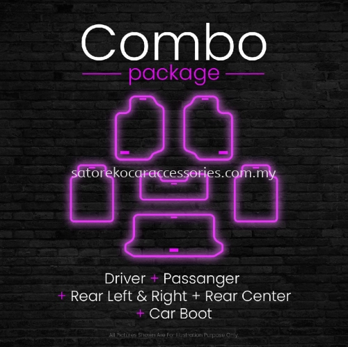 Dodo Mat Dual Layer Combo Package Customize Car Mat