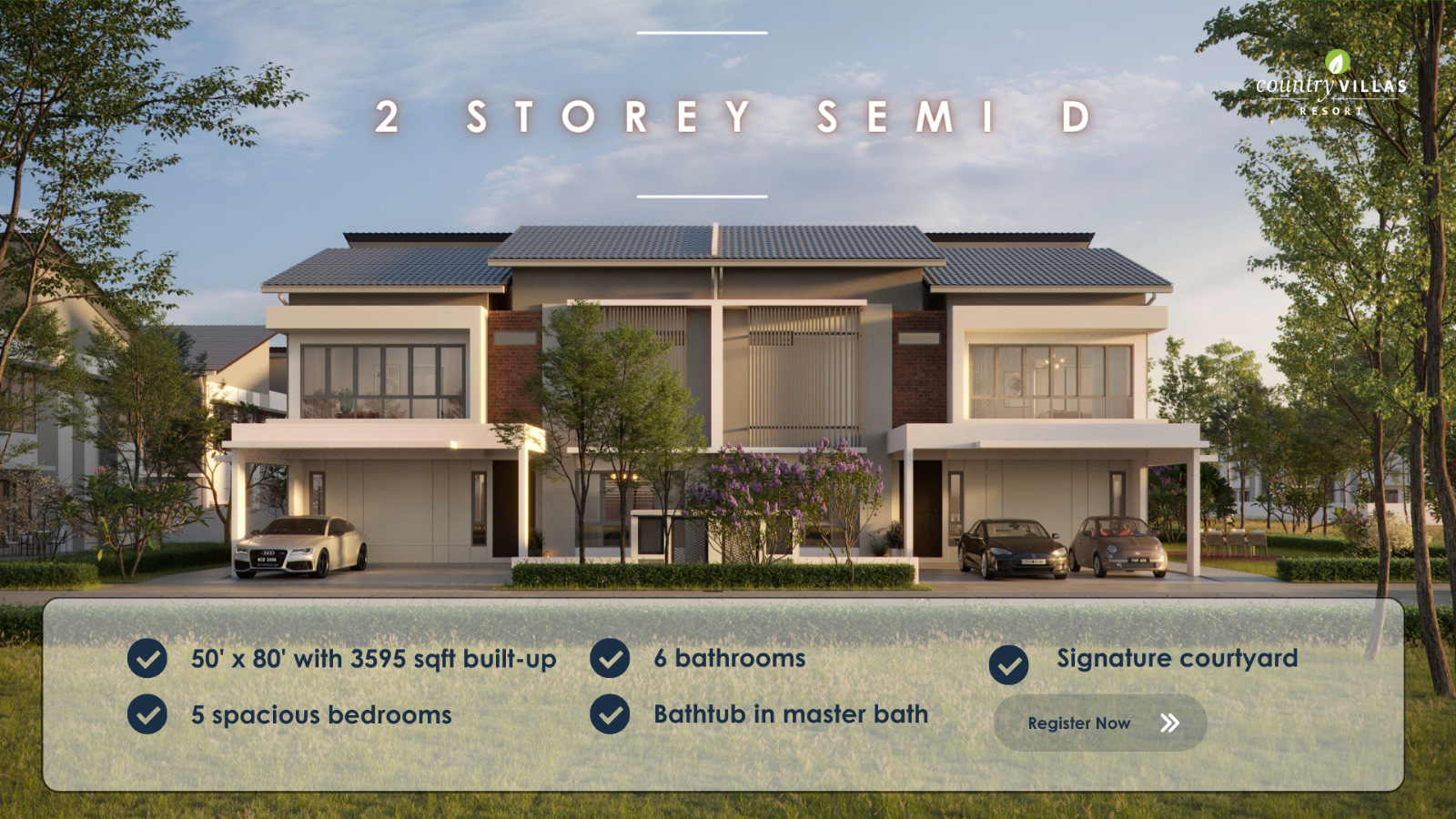 Phase 7 Valderrama Series - Double Storey Semi Detached