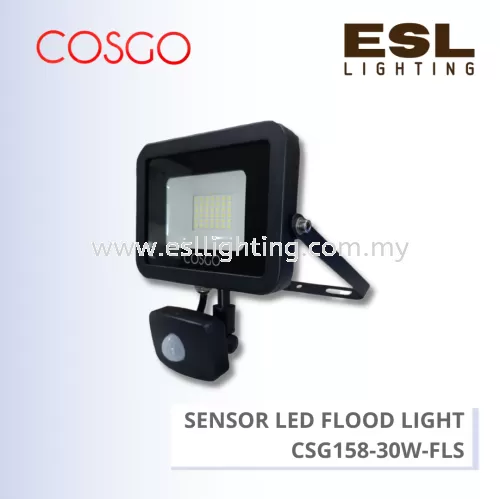 COSGO SENSOR LED FLOOD LIGHT 30W - CSG158-30W-FLS
