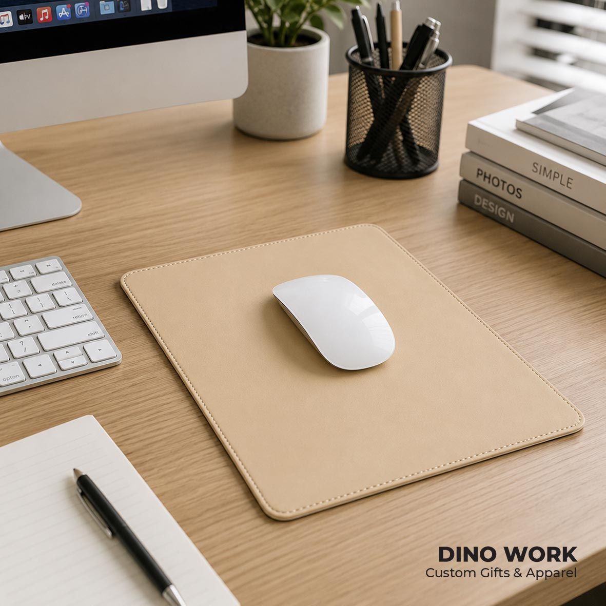 PU Leather Mouse Pad