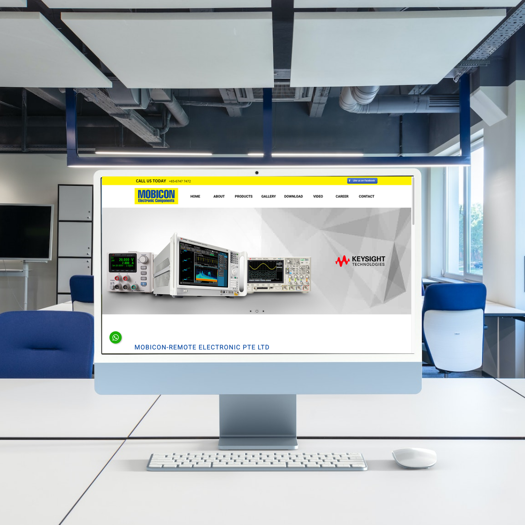 MOBICON-REMOTE ELECTRONIC SDN BHD Website Design & SEO Case Study | Automation Parts & Control Instruments Supplier in Kuala Lumpur