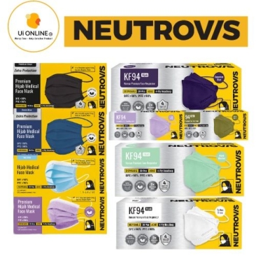 NEUTROVIS HIJAB MEDICAL MASK HEADLOOP ( BASIC / PREMIUM )