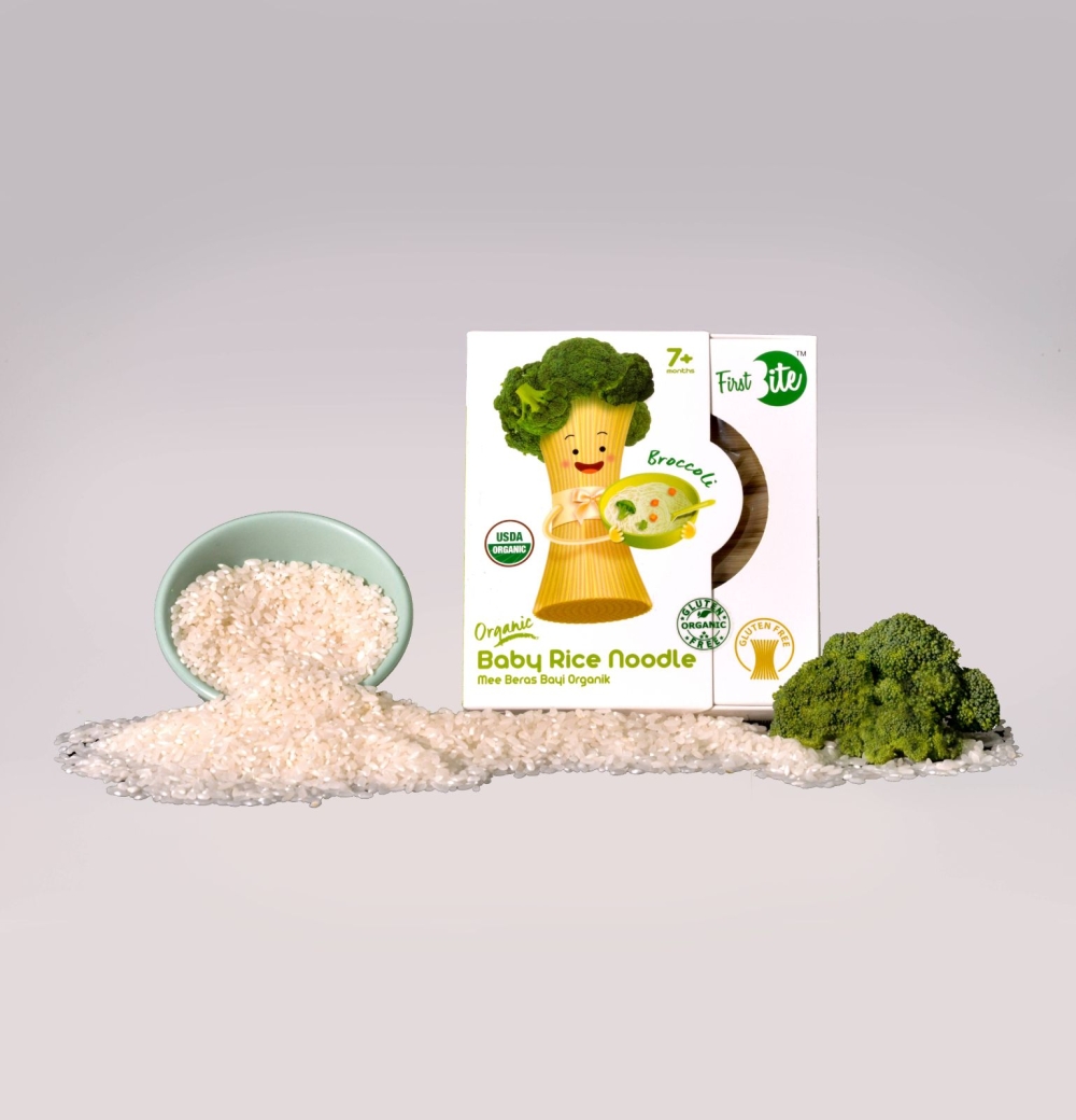 Broccoli Organic Baby Rice Noodle