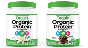 (NEW PRODUCT) Orgain Organic Protein Powder 462g [ Flavour : Vanilla / Chocolate ]