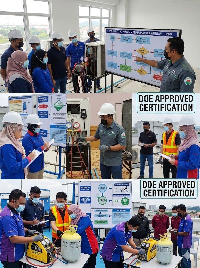 refrigeration training course Malaysia DOE