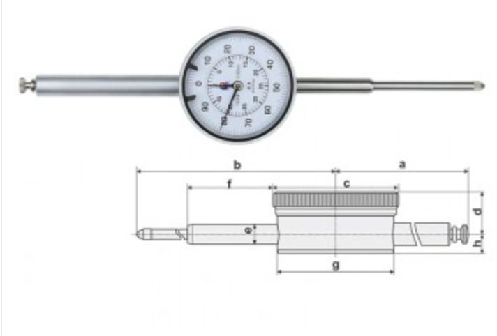 GUANGLU 50mm dial indicator