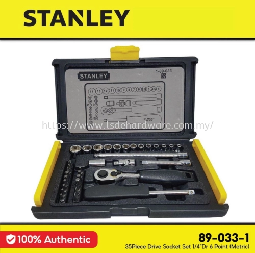 socket set 1/4 6point