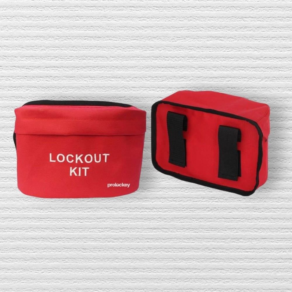 VSAFEMKT | LLB12 Lockout Tagout Kit Bag | Portable LOTO Storage Bag For ...