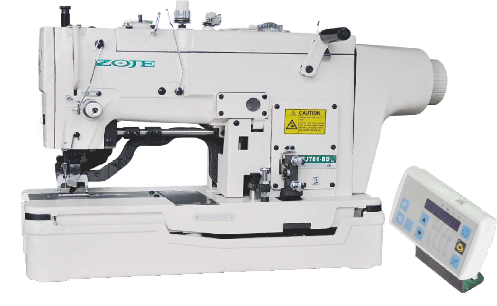 ZOJE/ZJ781-BD DIRECT-DRIVE STRAIGHT BUTTON HOLE MACHINE