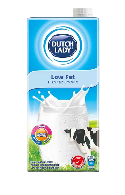 DUTCH LADY LOW FAT MILK 200ML/ 1 LITRE/ 1 CTN