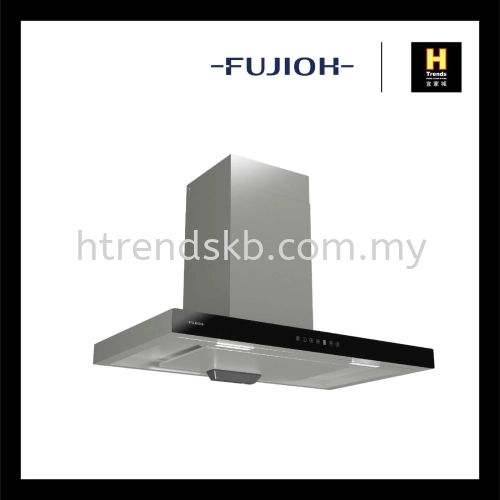 Fujioh Chimney Hood FR-MT1990V (GBK/Glass Black)