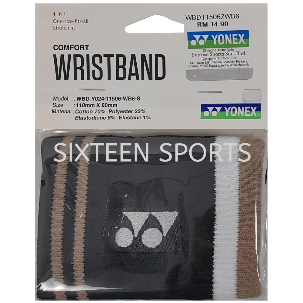 Yonex Wrist Band 11506 Jet Black