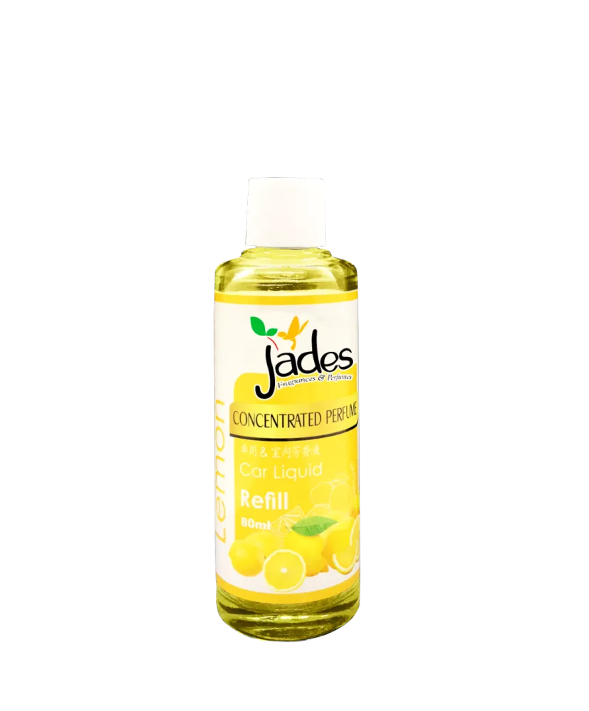 Jades Concentrated Liquid Perfume 80ml - Lemon (Air Freshener Car)