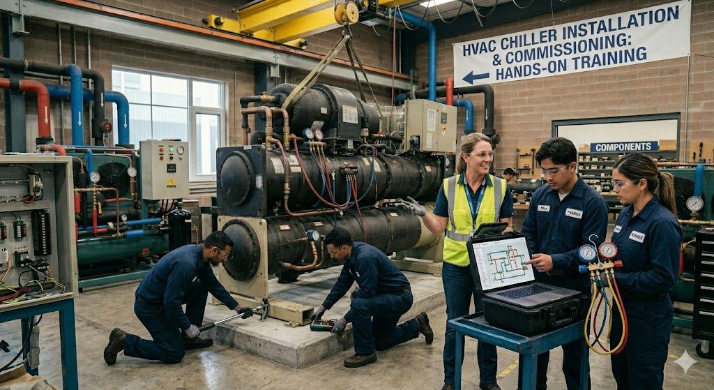 HVAC chiller installation training